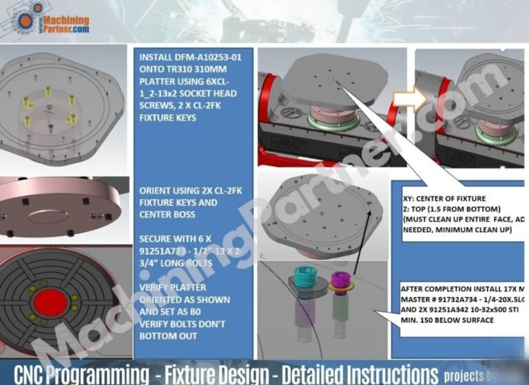 CNC fixture design and programming