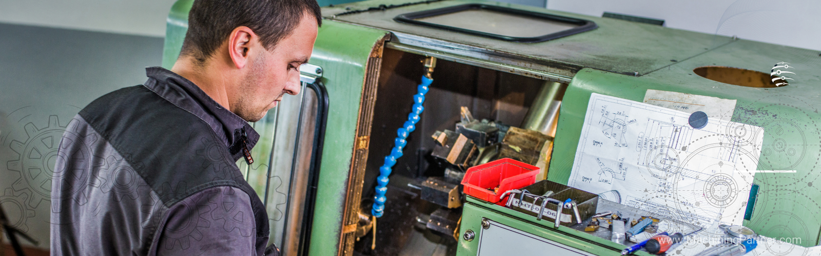 Inside a CNC machine shop sourcing precision machined parts