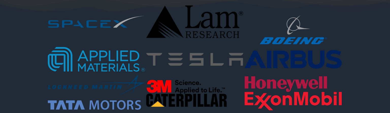 Companies our network of programmers has experience with