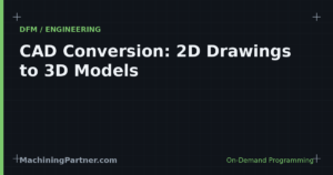 Read more about the article CAD Conversion Services: Turning Legacy Drawings Into 3D Models