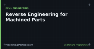 Read more about the article Reverse Engineering Services for Machined Parts: From Part to CAD